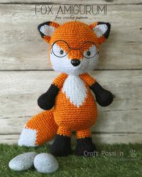 Amigurumi Fox Crochet Pattern