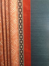 Image result for trim leading edge drapery