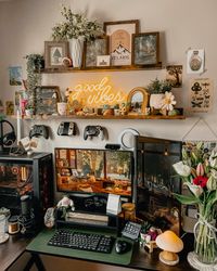 #cozydesksetup #desksetup #deskgoals #setup #setupgamer #setupgaming #pcgaming #pcgamingsetup #cozydecor #goodvibes #cozyhome #cozygamer #cozygamingsetup #cozygamingcommunity #cozy