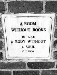 Reason N°42 why you should never go anywhere without your #Cybook. :) "A room without books is like a body without a soul" -- Cicero. Photo via @Libroantiguo