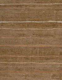 rammed earth wall