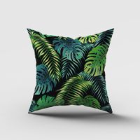 Outdoor Pillow Covertropical Leaves Pillow Caseoutdoor Cushion Caseoutdoor Leaf Pillowtropical Lumbar Pillowoutdoor Lumbar Pillow - Etsy UK