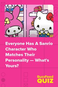 Everyone Has A Sanrio Character Who Matches Their Personality — What's Yours?