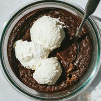 30 Minute High Protein Lava Cake