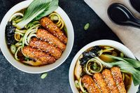 Tempeh: Sesame Ramen, Seaweed, Roast | DivineHealthyFood.com Recipe