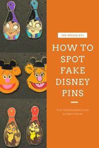 Pin trading is one of our favorite past times at the parks. We love the hunt of looking for new pins, trading with cast members, and organizing our boards. Sadly, there are many fake Disney pins, or “scrappers” in the parks now a days. In this article we’ll walk you through how to spot fake Disney pins!