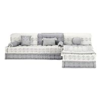 Dakota Fields 117" Wide Cotton Reversible Modular Sofa & Chaise & Reviews | Wayfair