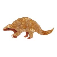 Roly Poly Pangolin Brooch by Erstwilder Quirks! Handcrafted Goods & Unique Gifts