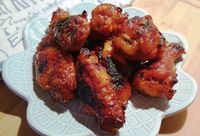 These Sweet and Savory Pressure Cooker Honey Bourbon Chicken Wings are super easy and awfully delicious and can be on your table in about 30 minutes.