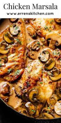 Bring the Italian restaurant favorite to your table with this Chicken Marsala recipe that's so delicious, you won't have to order it again.