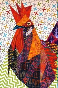 Ruddy Rooster Quilt Pattern