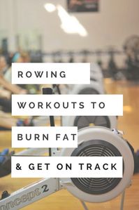 Get back on the fitness track and burn fat with these indoor rowing workouts and tips. #rowingmachine #rowingworkout #indoorrowing