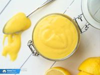 The best way to use leftover egg yolks? Make a batch of this easy sugar-free lemon curd! This creamy low-carb treat is the perfect filling for grain-free pies.