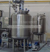 High Speed Homogenizer Mixer Type Peanut Butter Homogenizer is used for cooling down the peanut butter temperature from peanut grinder.It has 3 layers to keep the cooling effectively and energy saving,also hasstirring function.Peanut Butter Cooling Tank is made by stainless steel 304,It is joint by peanut butter pump and pipes, is a key equipment among peanut butter production line.