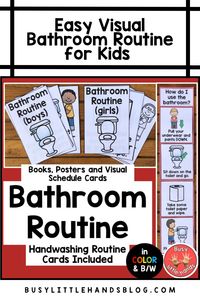 Teaching students how to use the bathroom independently can be tough. That's why we created this simple, easy-to-understand bathroom routine visual for kids! This activity was made for differentiation, and to help determine exactly what each child needs to be able to use the bathroom completely on their own. This bathroom routine chart provides step-by-step instructions, using pictures and written instructions, making it easy for kids to understand and follow. Read more now!