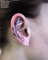 60 Irresistible Ear Tattoos That You Are Going to Want | 60 Irresistible Ear Tattoos That You Are Going to Want Hey, look me over. Lend me an ear! Entertainment