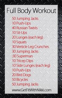 Full Body Workout Fit chick fitness motivation inspiration fitspo CrossFit workout healthy lifestyle clean eating exercise nutrition results Nike Just Do It weight loss New Year's resolution