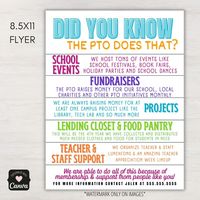 School PTA Membership Toolkit Volunteer PTO Forms Bundle Start the school year off strong with this PTA forms bundle. This toolkit contains 8 separate listings to help you increase parent participation, volunteer recruitment, sponsorship and membership of your school PTA. This entire set of marketing tools is 100% editable. Your PTO leader journey doesn't have to be stressful. This membership toolkit is designed to help you keep all of the critical information about your members together in a me