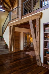 Rustic barn house designed as forever home in Oregon's wine country