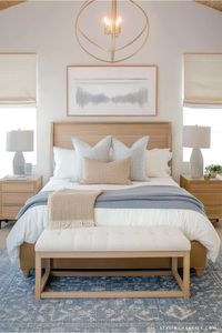 Get a comprehensive look at how to design a modern coastal bedroom that takes full advantage of natural light and soft textures. From the placement of mirrors to the choice of sheer curtains and soft bedding, find out how to enhance the airy and relaxing qualities of your bedroom with our detailed guide.