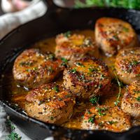 Pan Seared Pork Medallions