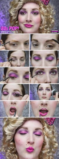 Get nostalgic with us and revisit the 1980's through makeup! See the video on the blog!