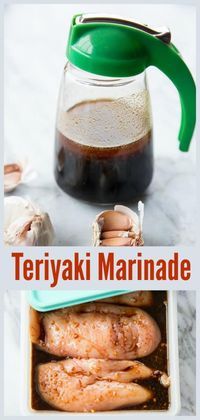 The BEST Teriyaki Marinade Recipe