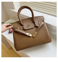 BESTSPR Women's Leather Handbags Platinum Lychee Tote Bags - Walmart.com