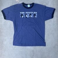 Vintage Beatles y shirt  00s Color blue  Size xL - Depop