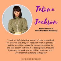 #quote #actress I had the opportunity to interview actress Tetona Jackson. In this interview, she discusses her role on the new BET T.V. show Boomerang! #TetonaJackson #africanamerican #quotestoliveby #blackhistory