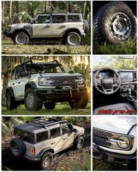 Ford Bronco Black Diamond Sasquatch Everglades Desert Sand Special Edition 4-Door