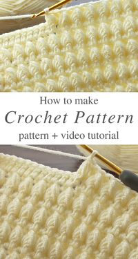 Crochet Pattern For Blankets And More - CrochetBeja