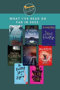 Get some reading inspiration over on Theatre & Tonic with what I've read so far this year.