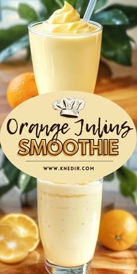 🍊 Beat the heat with this 4-Ingredient Orange Creamsicle Smoothie! 🧡 Packed with Vitamin C and naturally sweetened, it’s the perfect refreshing treat for breakfast or a healthy snack. Ready in minutes, this smoothie gives you the taste of summer with every sip! ☀️ Save this pin and enjoy a boost of energy with every delicious sip, guilt-free! #orangesmoothie #healthysmoothies #vitamincboost 🍹🍊