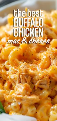 Buffalo Chicken Mac & Cheese [50 Minutes] – Chasety