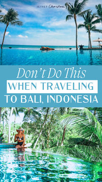 If you’re planning a trip to Bali for the first time, I’m so excited for you! Navigating this island can definitely be overwhelming for people! Avoid these travel mistakes and misconceptions about Bali to enjoy the most of this beautiful tropical paradise. #Bali #BaliTravelGuide #TraveltoBali #BaliIndonesia #TravelTips #SummerEssentials #SummerBucketList