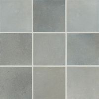 Celine 4" x 4" Matte Porcelain Floor & Wall Tile in Blue