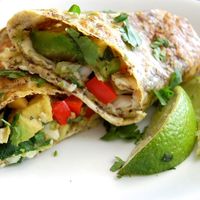 Healthy Breakfast Burritos- these are delicious! They are low carb and packed with veggies.