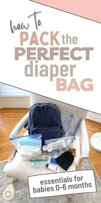 diaper bag essentials pin