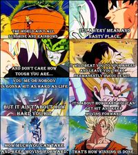 Goku sayings