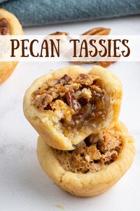 Pecan Tassies recipe from RecipeBoy.com #pecan #tassies #recipe #RecipeBoy