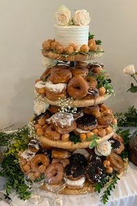 In this video, learn step-by-step how make a donut stand for wedding, birthdays, and other occasions. I made this stand for my daughters wedding and she loved it.