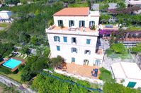 The site- an 18th century villa located on the Amalfi coast in a UNESCO World Heritage Site.  #hotel #amalfi #italy #seaviews #luxury #hotel #boutiquehotel #interiordesign #hoteldesign #architecture