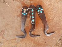 Turquoise Hoof Picks via Mad Cow Company