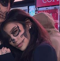 Skull Makeup Idea