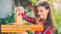 For many of us, gardening is a wonderful hobby that we cherish and look forward to in our daily lives. But did you know that gardening isn’t just an ordinary pastime? It actually comes with several perks and does great things for our overall health, mental health, and even our financial status!