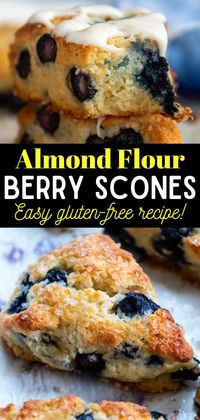 Easy Peasy Fluffy Scones with Almond Flour