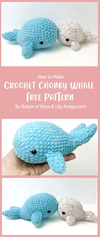 This is a very cute amigurumi pattern by Robyn of Rose & Lily Amigurumi. It’s perfect for beginners and anyone looking for an easy project!