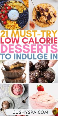 Enjoying more nutritious foods to satisfy your sweet tooth on your weight loss diet can be much easier when you make any of these sweet low calorie desserts. These wonderful healthy desserts for weight loss also make a great sweet healthy snack.