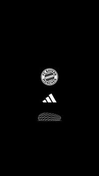 #Bayern de munique #bayern #München #Wallpaper #allianz arena #adidas #logo #papel de parede #alemanha #germany #minimalist #mininalista #preto e branco #white black